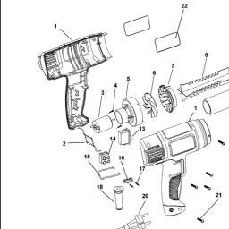 Stanley SXH1800 spare parts