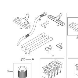 Stanley SXVC20PE spare parts