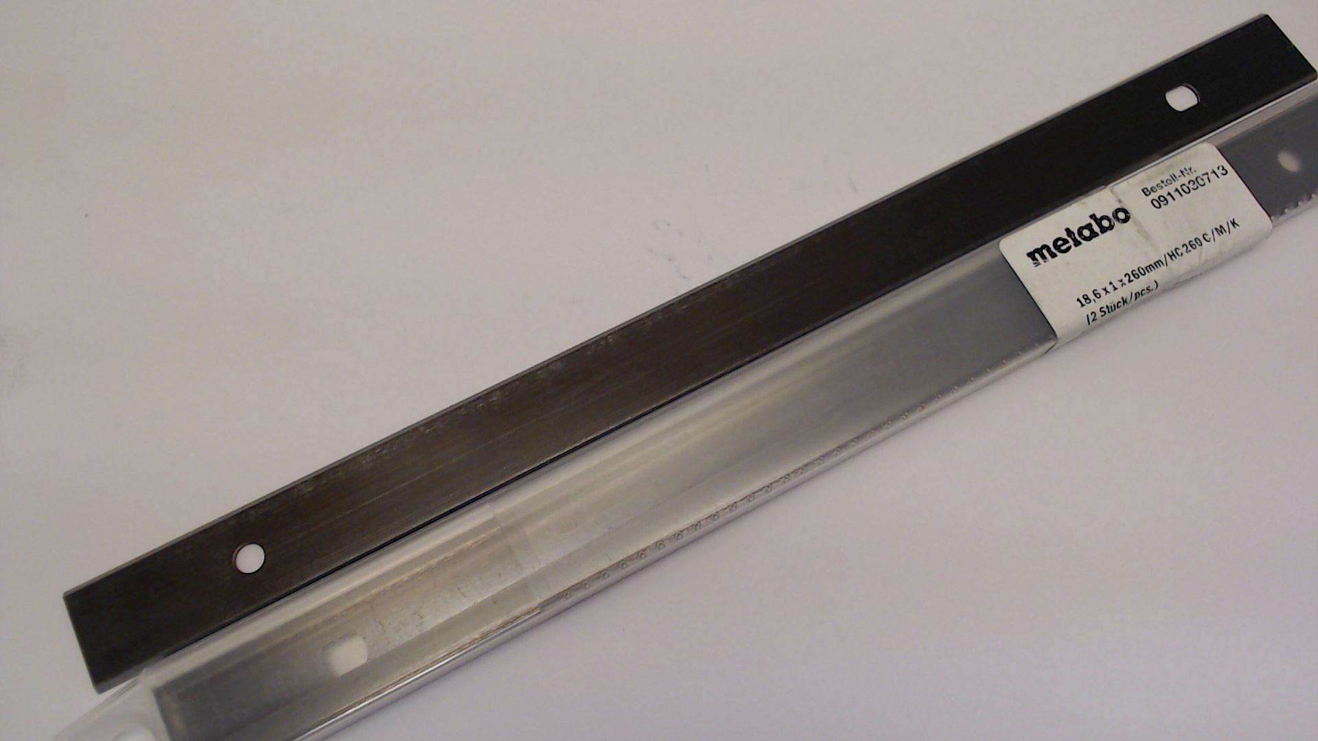 Metabo 0911030713 Disposable PLANER BLADE,PAIR 18,6X1X260