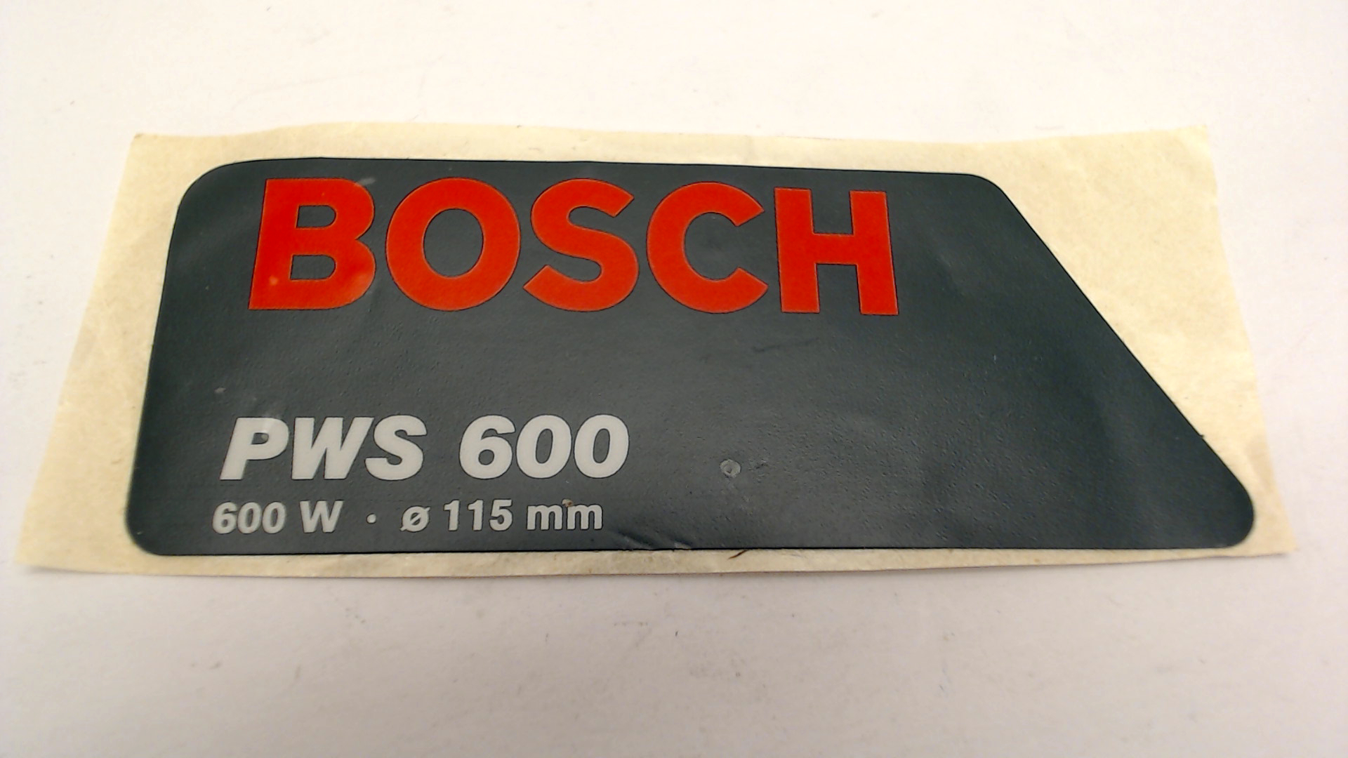 Bosch 1601118853 Reference Plate