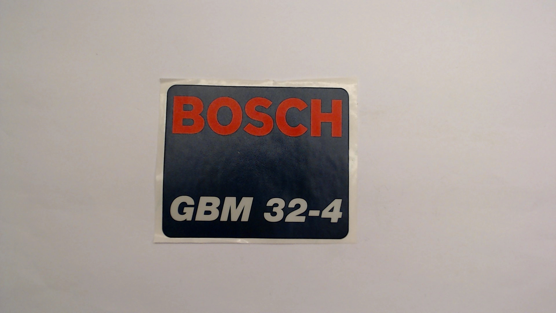 Bosch 3601119167 Manufacturer's Nameplate