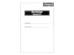 Scheppach Basato 6-1 Parts List PDF