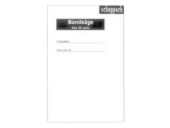 Scheppach hbs 32 vario Parts List PDF