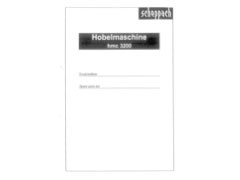 Scheppach hmc 3200 Parts List PDF