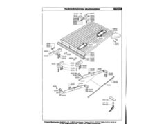 Scheppach Table width extension, folding Parts List PDF