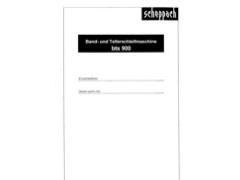 Scheppach bts 900 Parts List PDF