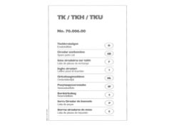 Scheppach TKU old Parts List PDF