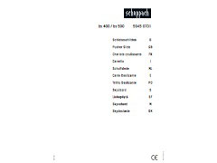 Scheppach bs 500 Sliding table carriage Parts List PDF