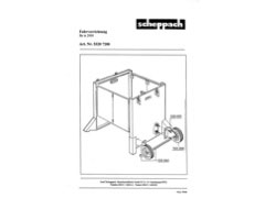 Scheppach Wheel base for ts 2000 Parts List PDF
