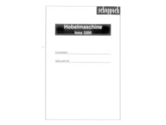 Scheppach hms 3200 Parts List PDF