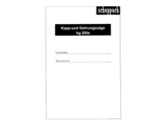 Scheppach kg 205e Parts List PDF