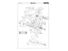 Scheppach tkg 250 E Parts List PDF